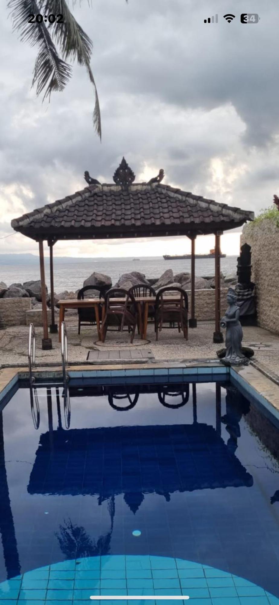 Catra Homestay Beach Apartments Candidasa Exterior foto